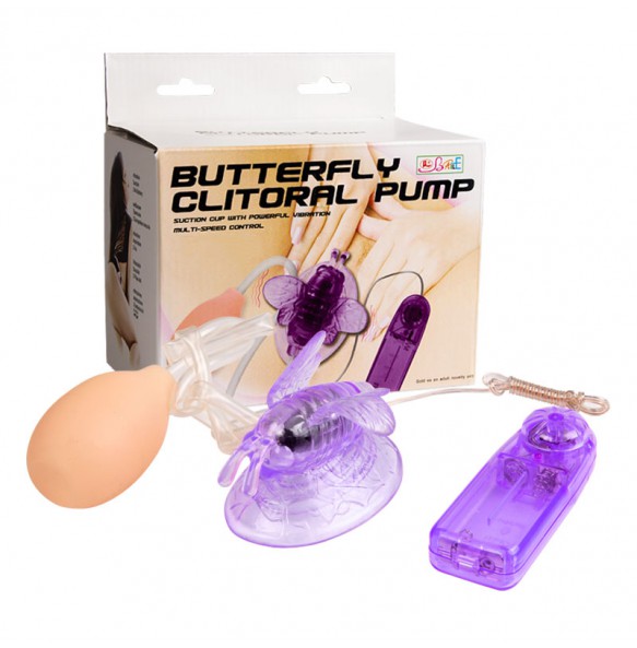 BAILE Female Butterfly Clitoral Pump (Random Color)